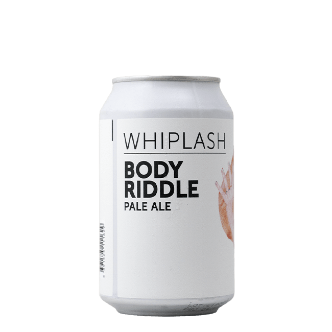Whiplash Whiplash | Body Riddle | 4,5% | Lattina 33 Cl. 33 CL Organic Beer