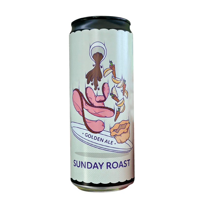 Lattina 33 Cl. della birra artigianale Sunday Roast di Zona Mosto, Rho
