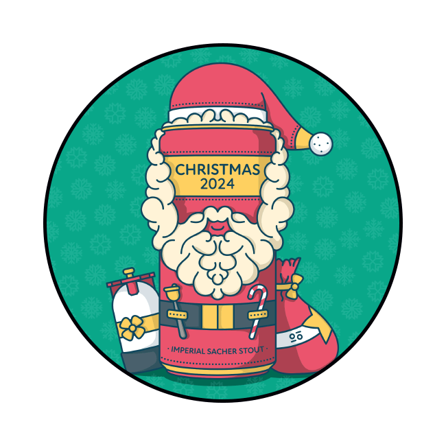 Polykeg 16 Lt. della birra artigianale Christmas 2024 di Zona Mosto, Rho