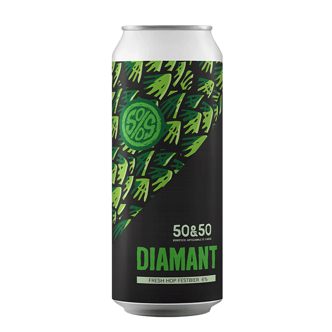 50&50 50&50 ∣ Diamant ∣ 6% ∣ 40 Cl. (Ct 12 Pz) 40CL Organic Beer