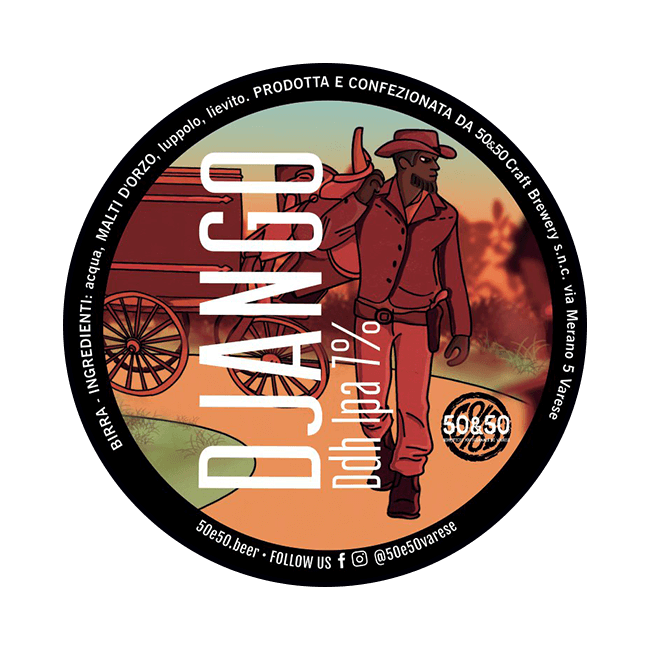 Fusto Acciaio 20 Lt. della birra artigianale Django di 50&50, Varese