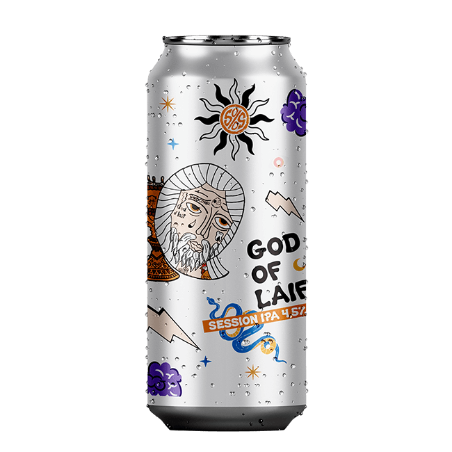 50&50 50&50 ∣ God Of Laif ∣ 4,5% ∣ 40 Cl. (Ct 12 Pz) 40CL Organic Beer