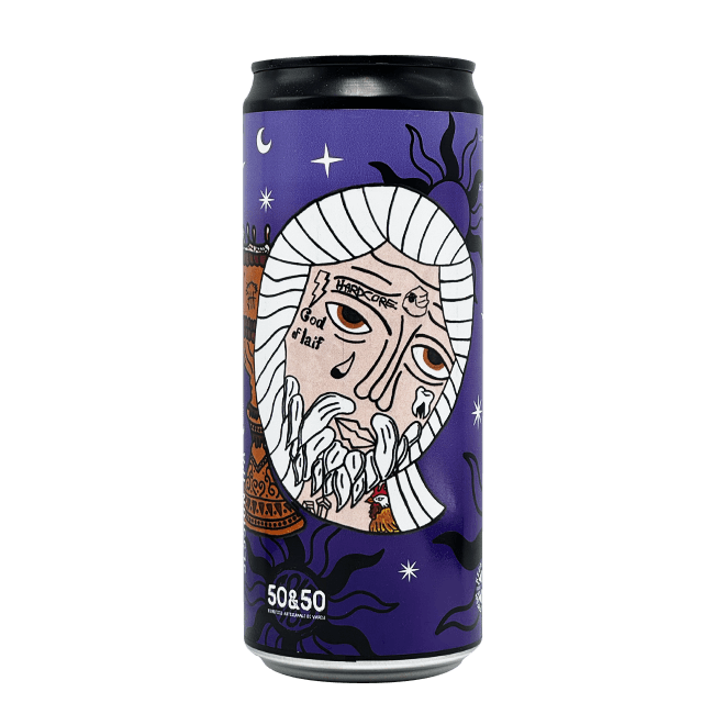 50&50 50&50 | God Of Laif | 4,5% | Lattina 33 Cl. (Ct. 12 Pz) 33 CL Organic Beer