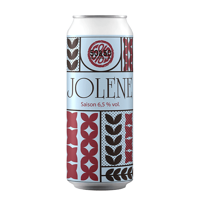 50&50 50&50 ∣ Jolene ∣ 6,5% ∣ 40 Cl. (Ct 12 Pz) 40CL Organic Beer