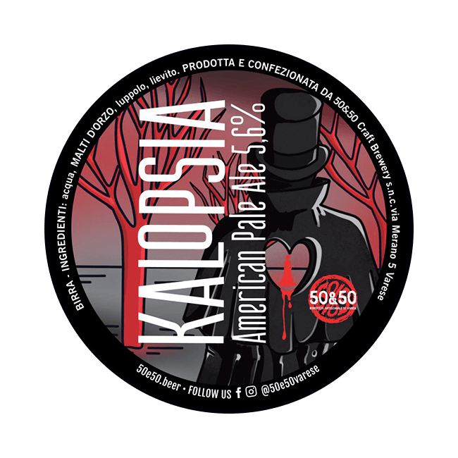 Fusto Acciaio 25 Lt. della birra artigianale Kalopsia di 50&50, Varese