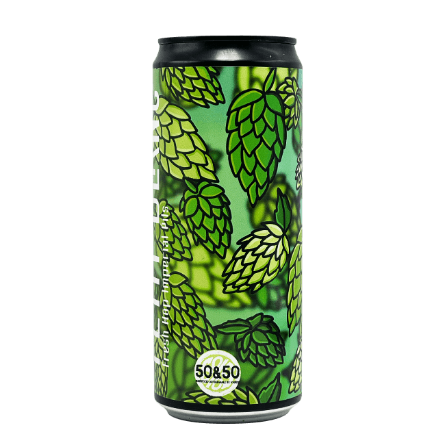 Lattina 33 Cl. della birra artigianale Petit Blanc di 50&50, Varese