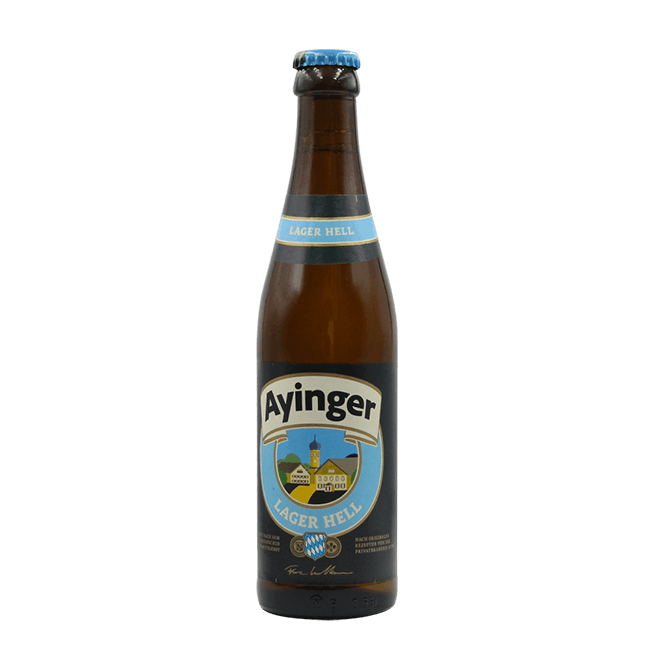 Ayinger Ayinger | Lager Hell | 4,9% | Bottiglia 33 Cl. (Ct 24 Pz) 33 CL Organic Beer