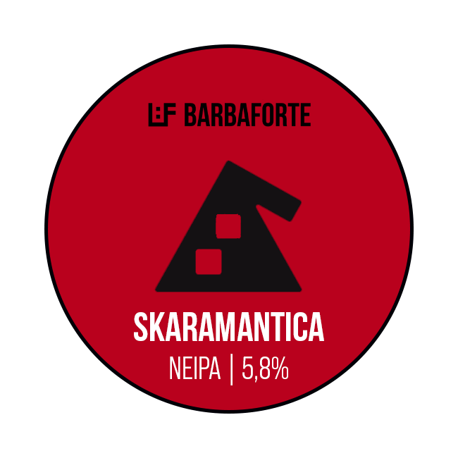 Barbaforte Barbaforte | Skaramantica | 5,8% | Polykeg 24 Lt. Baionetta 24 LT Organic Beer