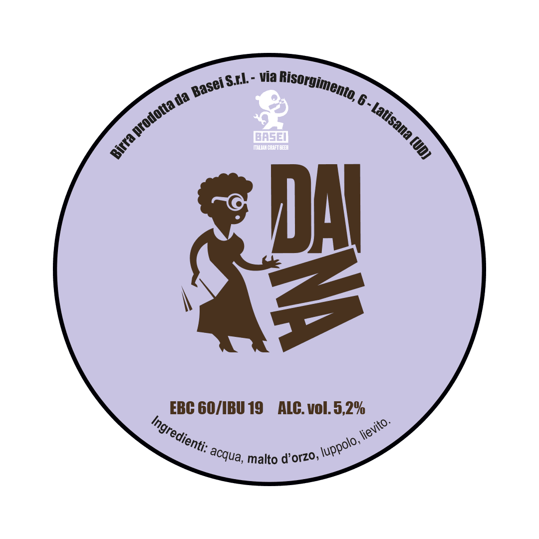 Basei Basei ∣ Daina ∣ 5% ∣ Polykeg con Sacca 24 Lt. 24 LT POLYKEG Organic Beer