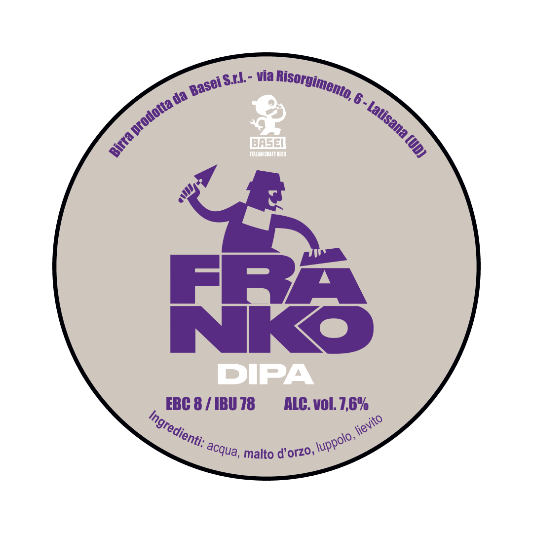 Basei Basei ∣ Franko ∣ 7,6% ∣ Polykeg con Sacca 24 Lt. (Baionetta) 24 LT POLYKEG Organic Beer