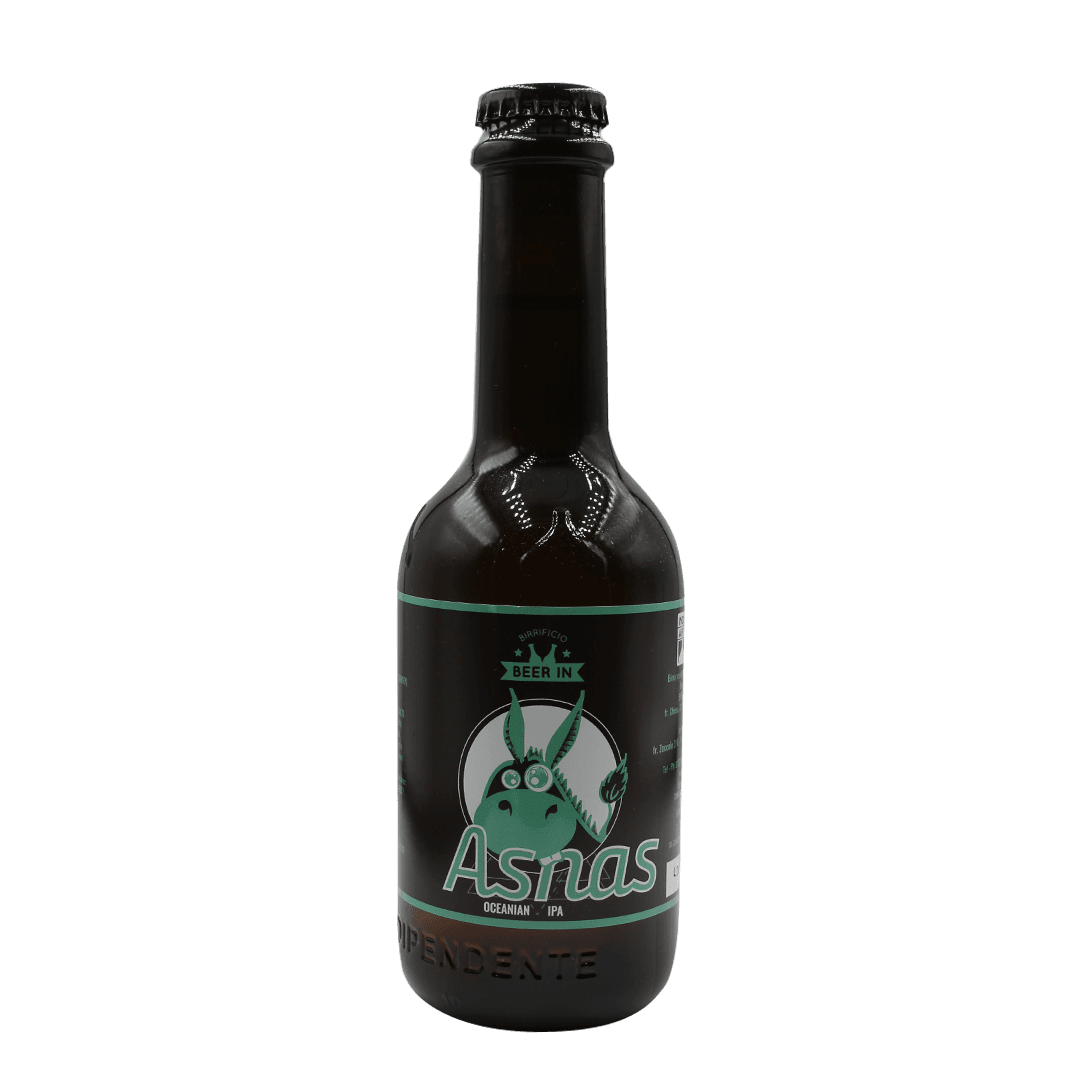 Beer In Beer In ∣ Asnas ∣ 5% ∣ 33 Cl. (Ct 12 Pz) 33 CL Organic Beer