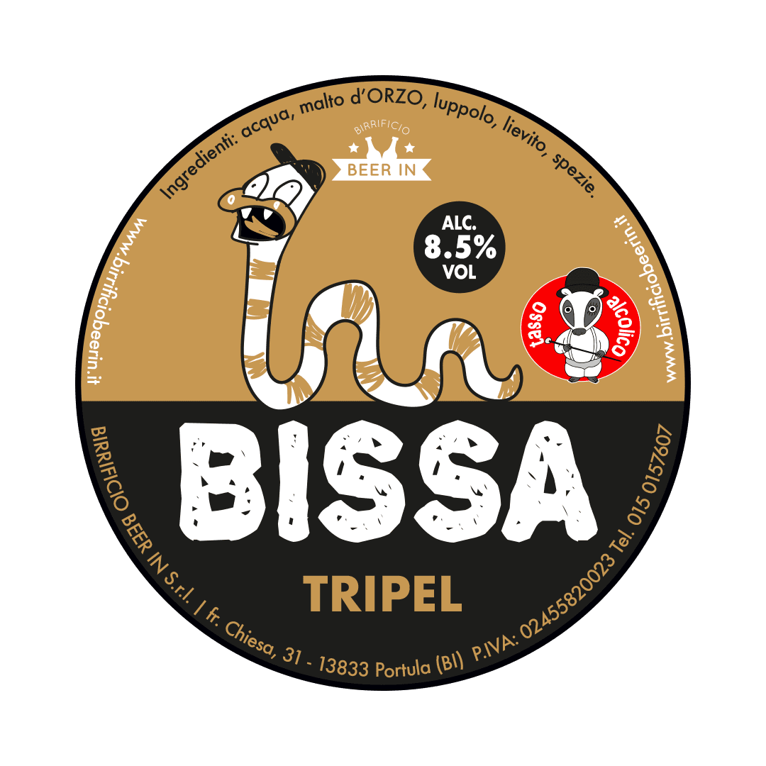 Beer In Beer In | Bissa | 8,5% | Polykeg con Sacca 24 Lt. (Baionetta) 24 LT Organic Beer