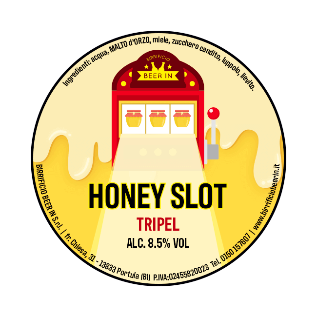 Polykeg con Sacca 24 Lt. della birra artigianale Honey Slot di Beer In, Trivero