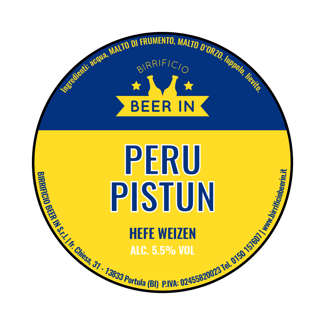 Keykeg 20 Lt. della birra artigianale Peru Pistun di Beer In, Trivero