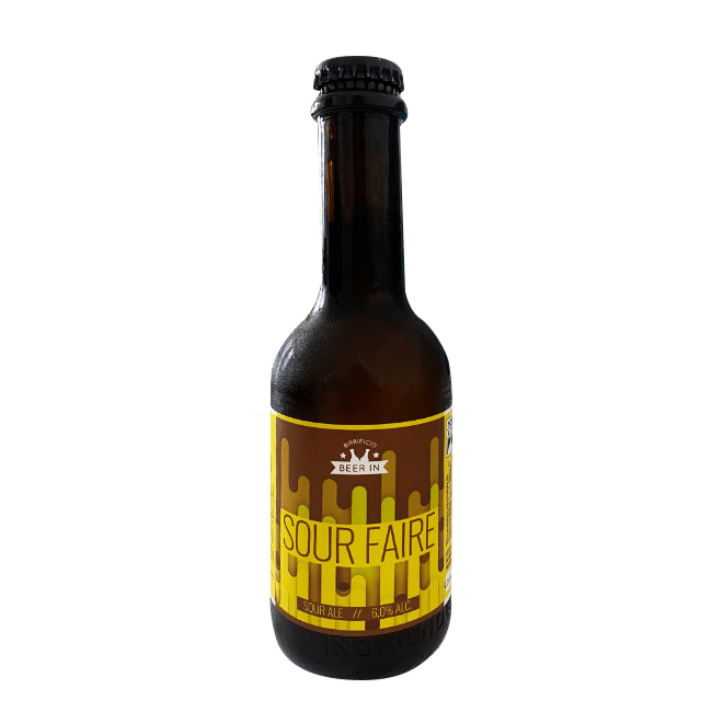 Beer In Beer In | Sour Faire | Bottiglia 33 Cl. (Ct 12 Pz) 33 CL Organic Beer