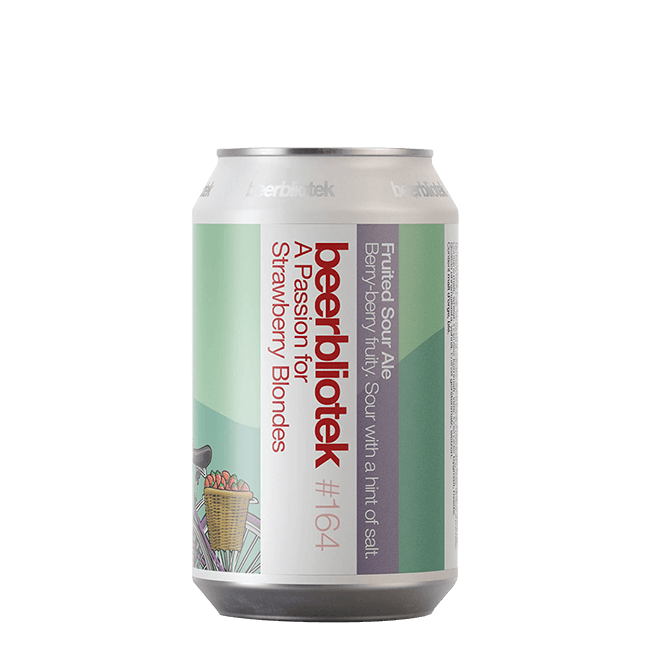 Beerbliotek Beerbliotek ∣ A Passion For Strawberry Bondes ∣ 4,2% ∣ 33 Cl. (Ct 24 Pz) 33 CL Organic Beer