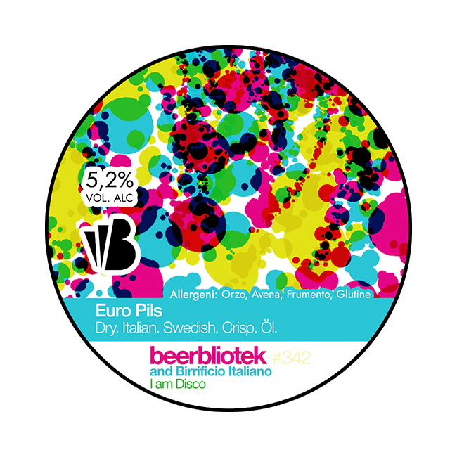 Beerbliotek Beerbliotek collab. Birrificio Italiano ∣ I Am Disco ∣ 5,2% ∣ Keykeg con Sacca 30 Lt. 30 LT Organic Beer