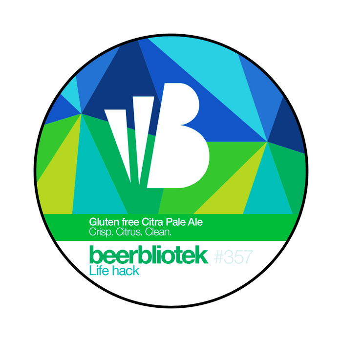 Beerbliotek Beerbliotek | Life Hack Gluten Free | 5,5% | Keykeg con Sacca 30 Lt. 30 LT Organic Beer