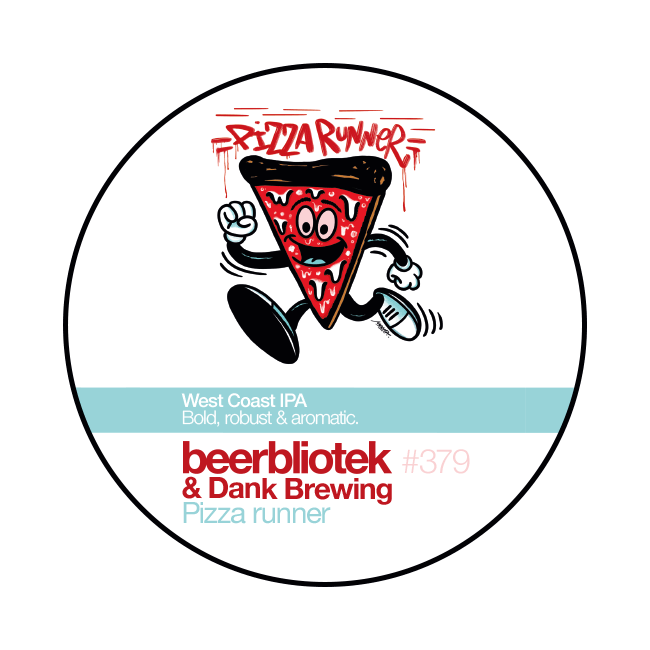 Keykeg 30 Lt. della birra artigianale Pizza Runner di Beerbliotek, Göteborg