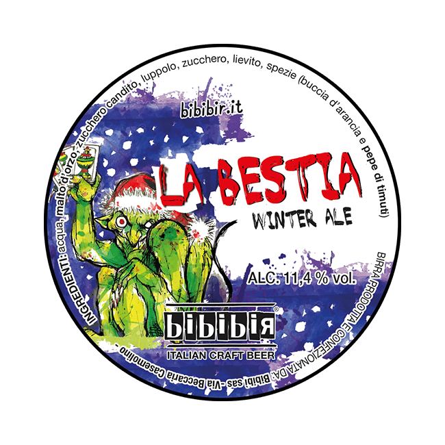 Fusto Acciaio 20 Lt. della birra artigianale La Bestia di Bibibir, Castellalto