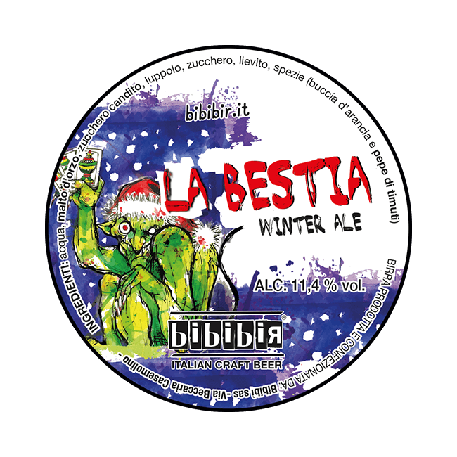Polykeg 24 Lt. della birra artigianale La Bestia di Bibibir, Castellalto