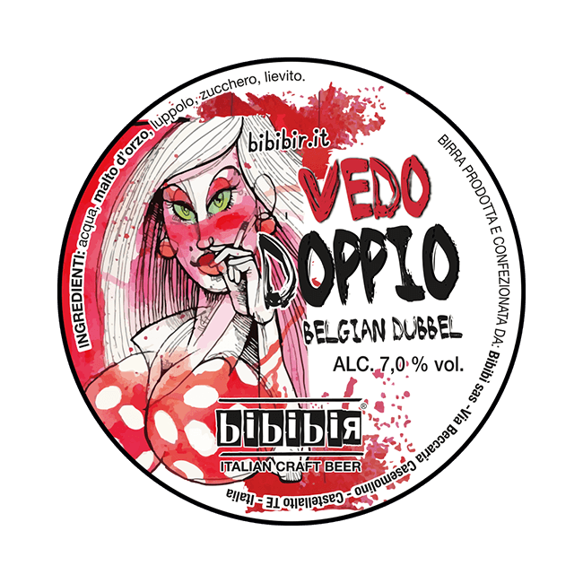 Fusto Acciaio 20 Lt. della birra artigianale Vedo Doppio di Bibibir, Castellalto