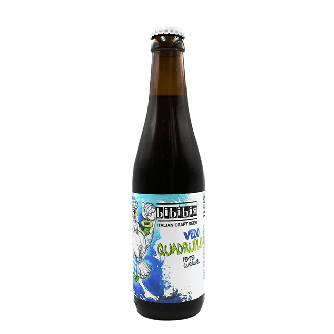 Bibibir Bibibir | Vedo Quadruplo | 10,2% | Bottiglia 33 Cl. (Ct 12 Pz) 33 CL Organic Beer