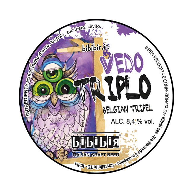 Polykeg 24 Lt. della birra artigianale Vedo Triplo di Bibibir, Castellalto