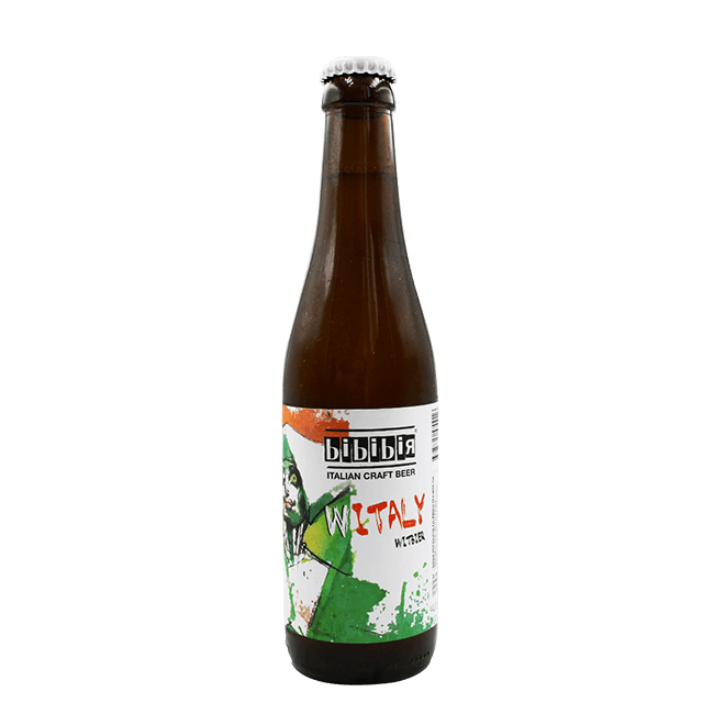 Bottiglia 33 Cl. della birra artigianale Witaly di Bibibir, Castellalto