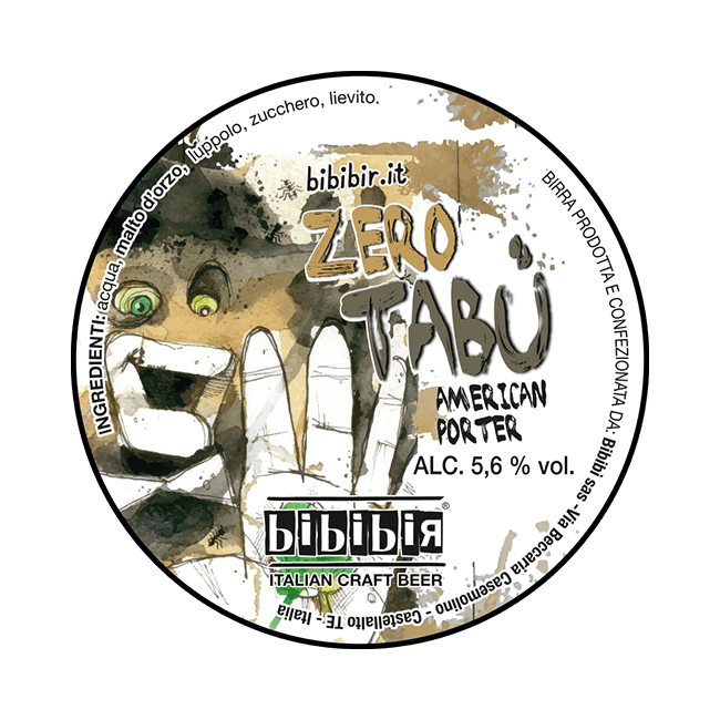 Polykeg 24 Lt. della birra artigianale Zero Tabù di Bibibir, Castellalto
