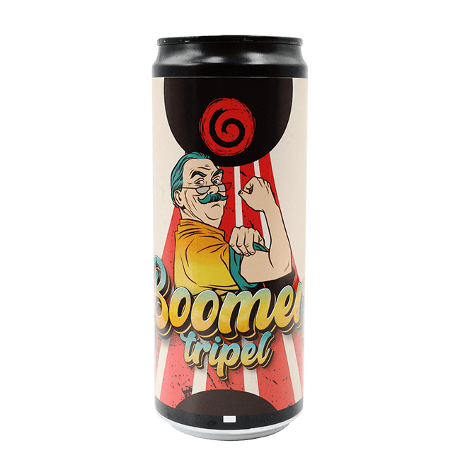 Birra Gaia Birra Gaia ∣ Boomer ∣ 8,2% ∣ 33 Cl. (Ct 12 Pz) 33 CL Organic Beer