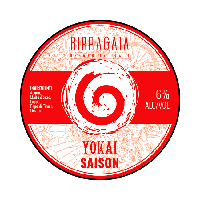 Birra Gaia Birra Gaia ∣ Yokai ∣ 6% ∣ Acciaio 25 Lt. (Baionetta) Organic Beer