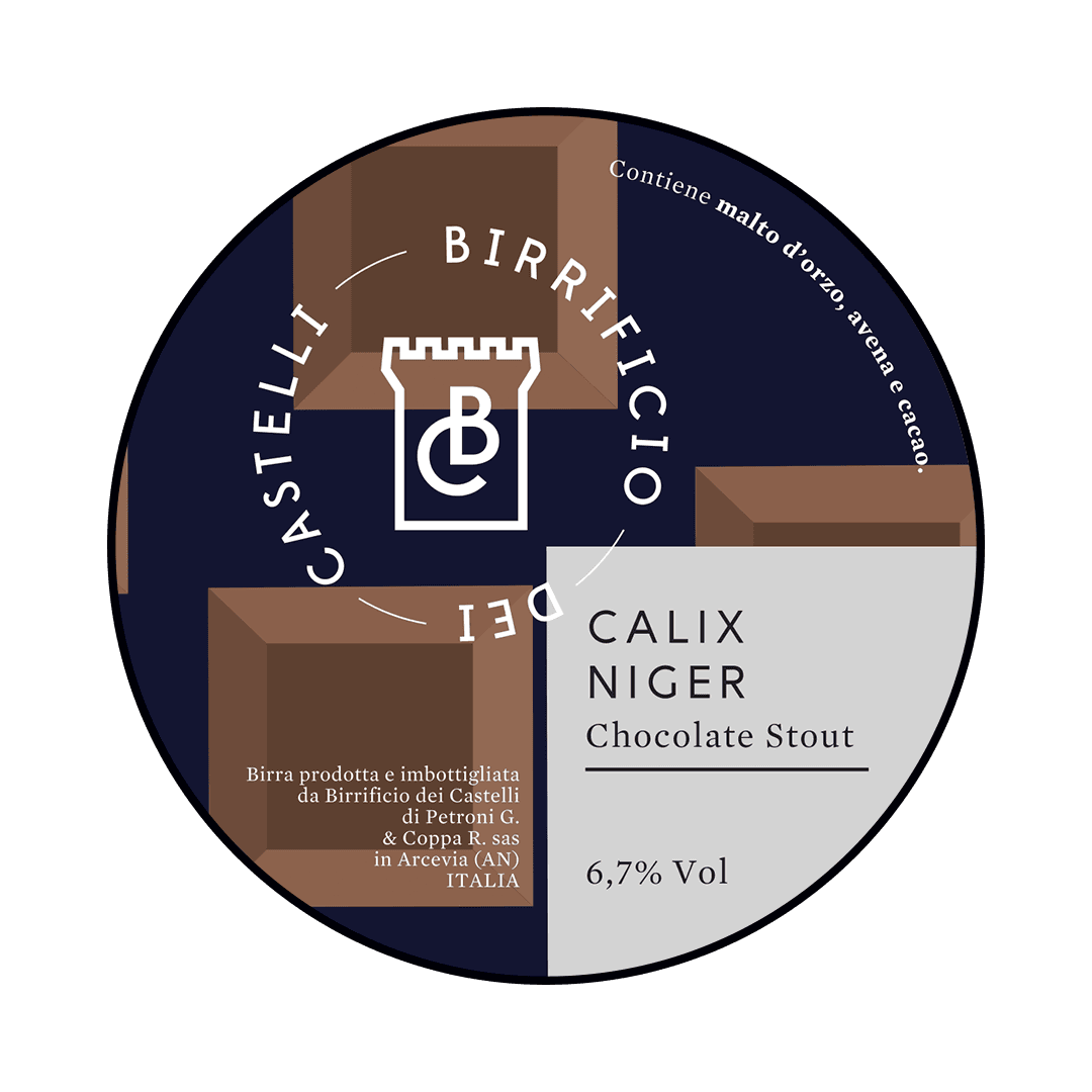 Polykeg 24 Lt. della birra artigianale Calix Niger del Birrificio dei Castelli, Arcevia