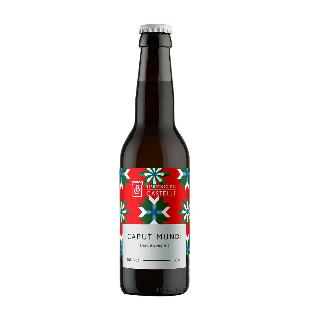 Birrificio dei Castelli Birrificio dei Castelli ∣ Caput Mundi ∣ 33 Cl. (Ct 12 Pz) 33 CL Organic Beer