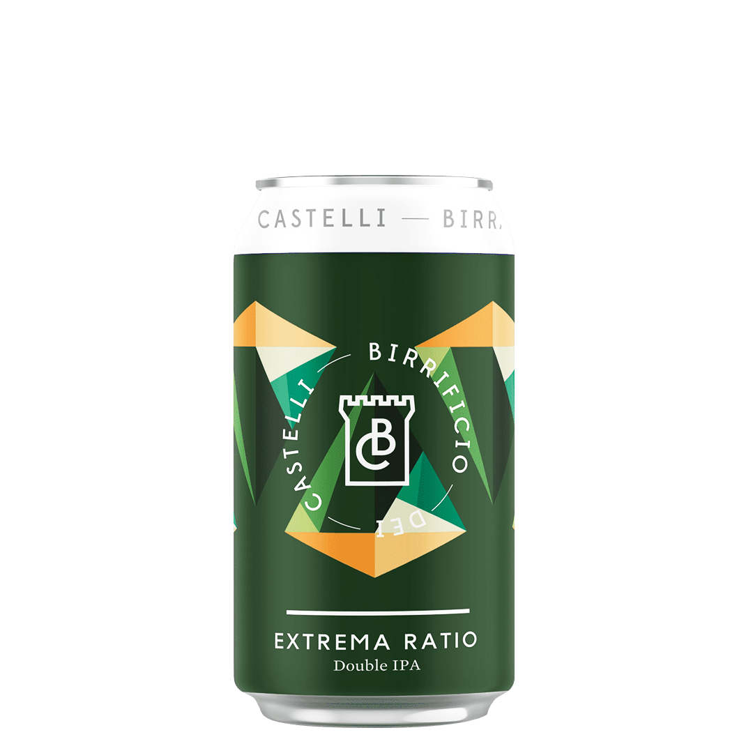 Lattina 33 Cl. della birra artigianale Extrema Ratio del Birrificio dei Castelli, Arcevia