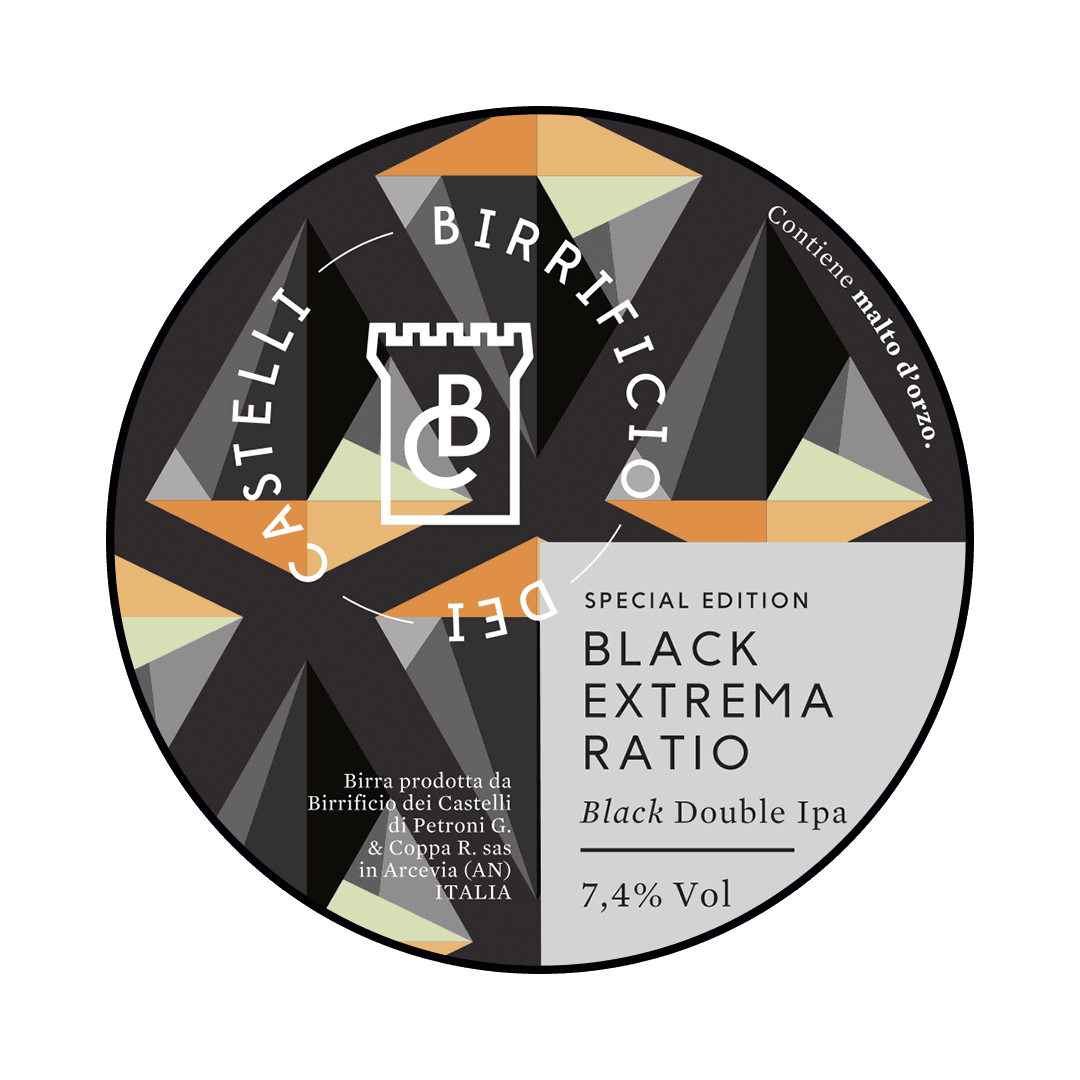 Polykeg 24 Lt. della birra artigianale Extrema Ratio Black del Birrificio dei Castelli, Arcevia