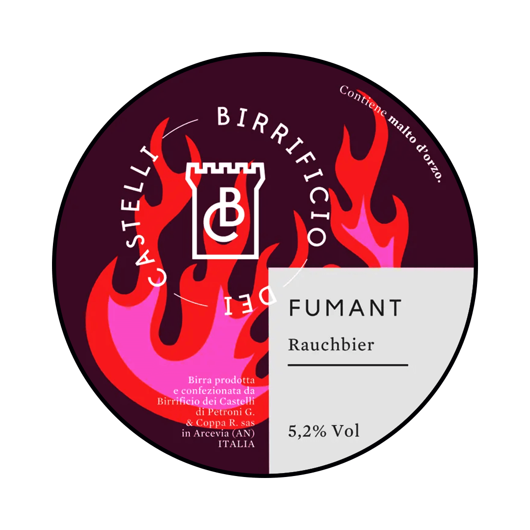 Polykeg 24 Lt. della birra artigianale Fumant del Birrificio dei Castelli, Arcevia