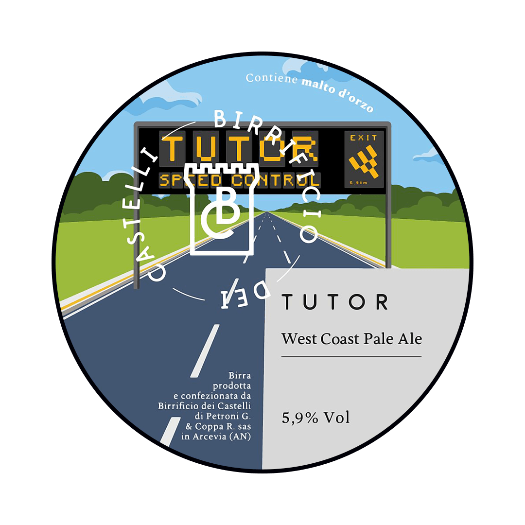 Polykeg 24 Lt. della birra artigianale Tutor del Birrificio dei Castelli, Arcevia