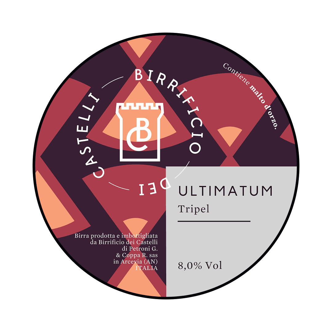 Polykeg 24 Lt. della birra artigianale Ultimatum del Birrificio dei Castelli, Arcevia