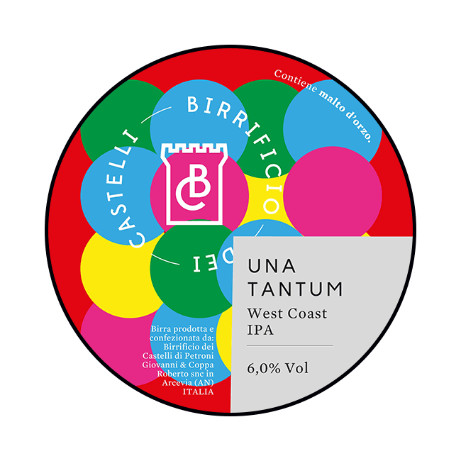 Polykeg 24 Lt. della birra artigianale Una Tantum del Birrificio dei Castelli, Arcevia