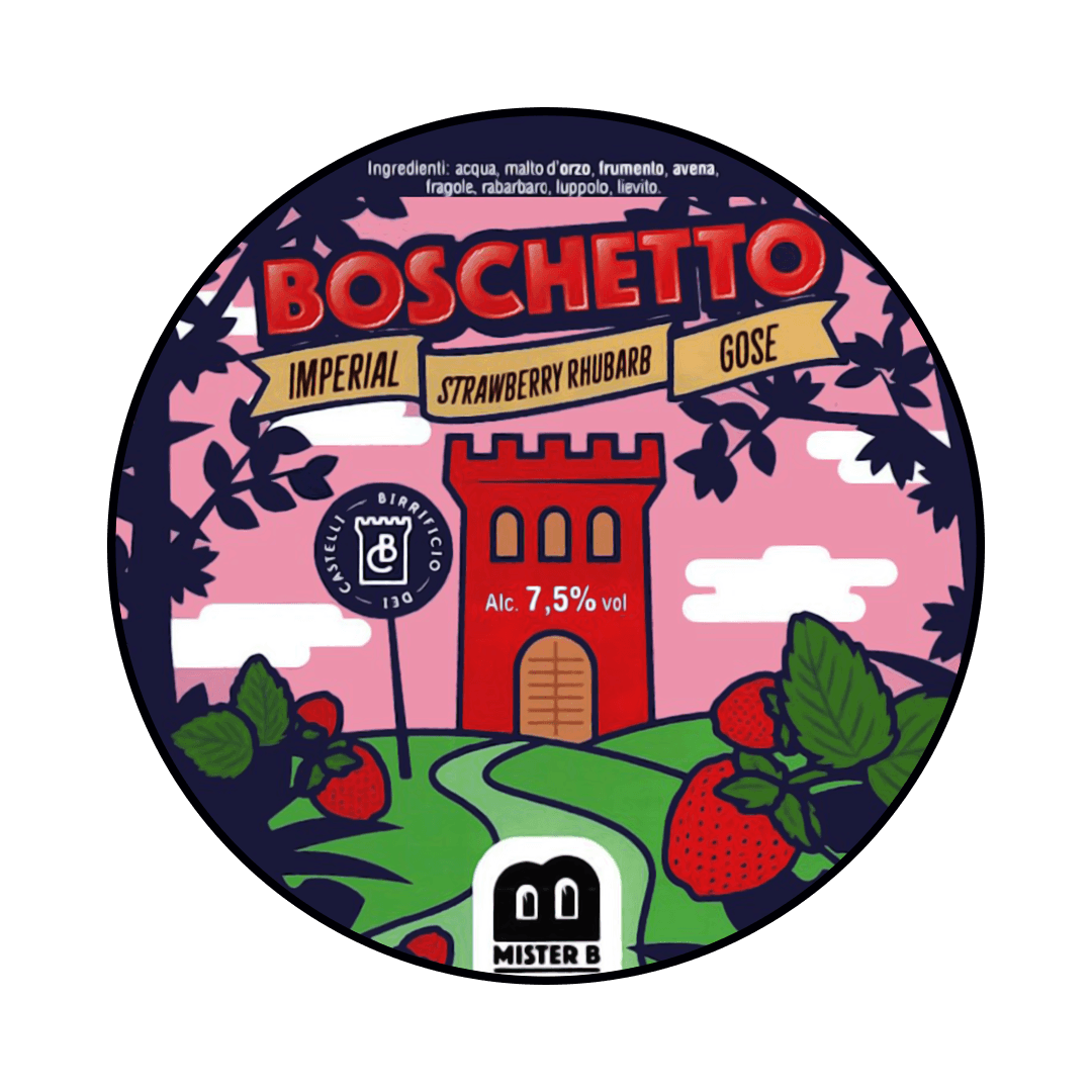Keykeg con Sacca 20 Lt. della birra artigianale Boschetto del Birrificio dei Castelli, Arcevia