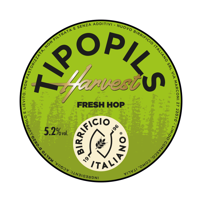 Birrificio Italiano Birrificio Italiano | Tipopils Harvest | 5,2% | Acciaio 20 Lt. 20 LT ACCIAIO Organic Beer