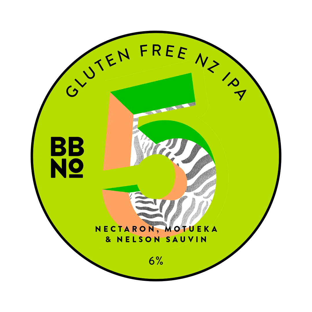 Brew By Numbers Brew By Numbers | 5 IPA NZ Gluten Free Nectaron Motueka Nelson | 6% | Keykeg 30 Lt. 30 LT Organic Beer