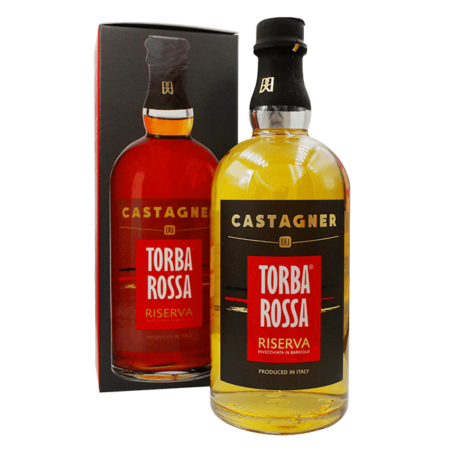 Castagner Castagner | Grappa Torba Rossa Invecchiata 18 Mesi | 38% | 70 Cl. LIQUORI Organic Beer