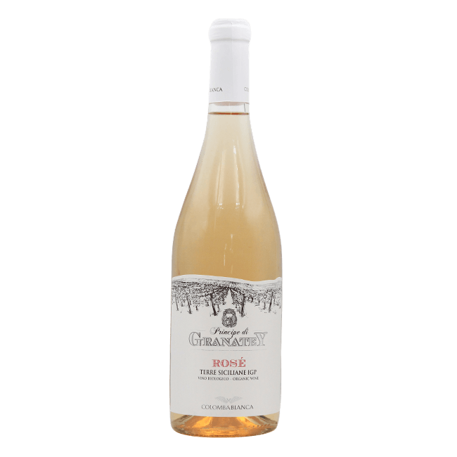 Colomba Bianca Cantine Colomba Bianca | Principe di Granatey Rosé | BIO IGP Terre Siciliane | 12,5% | Bottiglia 75 Cl. (Ct 6 Pz) 75 CL Organic Beer