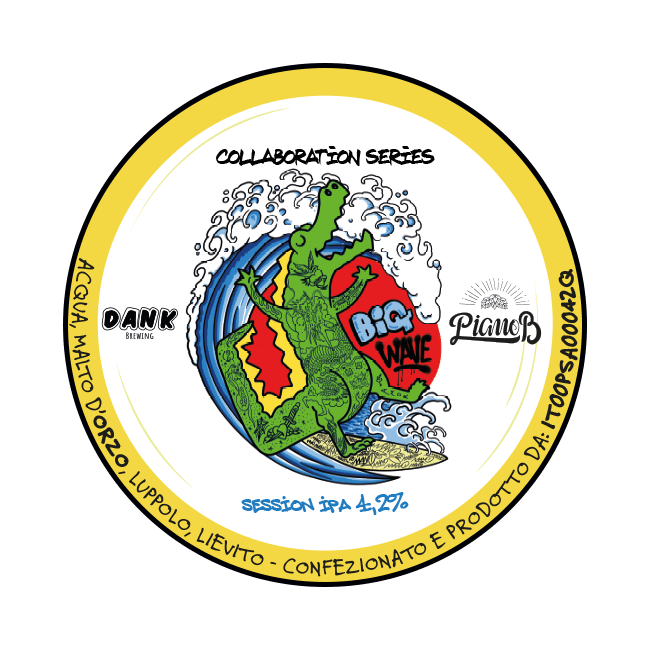 Fusto Acciaio 25 Lt. della birra artigianale Big Wave di DANK Brewing, Pesaro