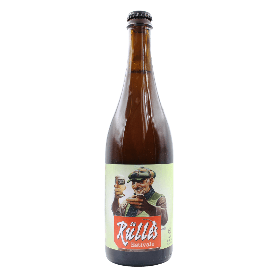 Bottiglia 75 Cl. della birra artigianale Estivale Belgian Ale della Brasserie de Rulles, Habay