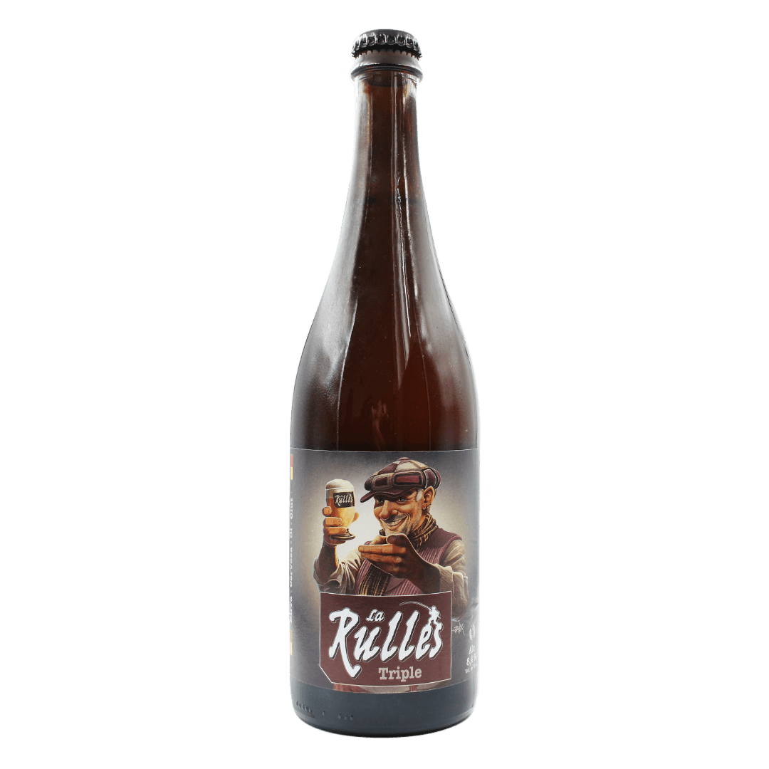 Bottiglia 75 Cl. della birra artigianale Triple della Brasserie de Rulles, Habay