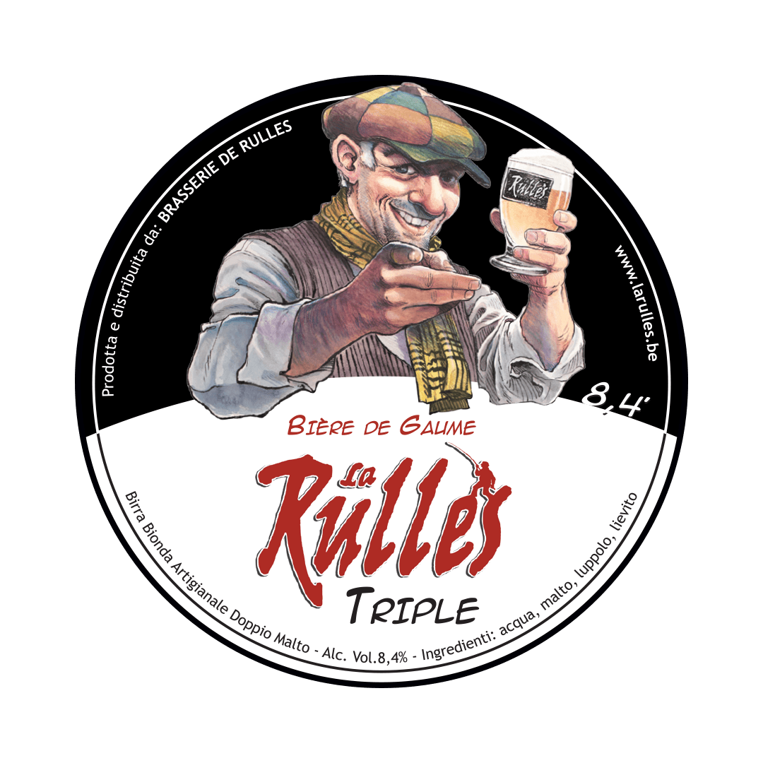De Rulles La Rulles | Triple | 8,4% | Acciaio 20 Lt. (Baionetta) 20 LT ACCIAIO Organic Beer