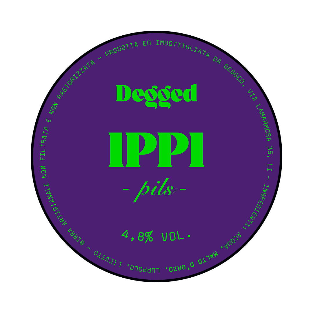 Degged Degged | Ippi | 4,8% | Keg Solutions 24 Lt. (Baionetta) 24 LT Organic Beer